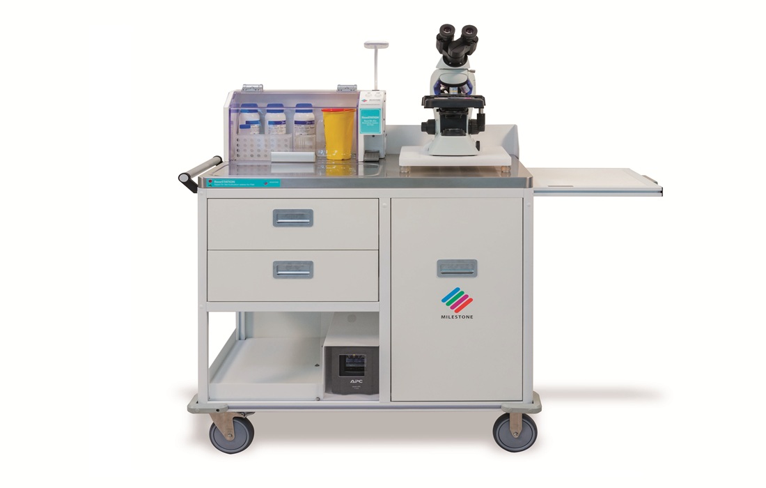 穿刺吸引細胞診・迅速細胞診向け<br />RoseSTATION<br />ローズステーション