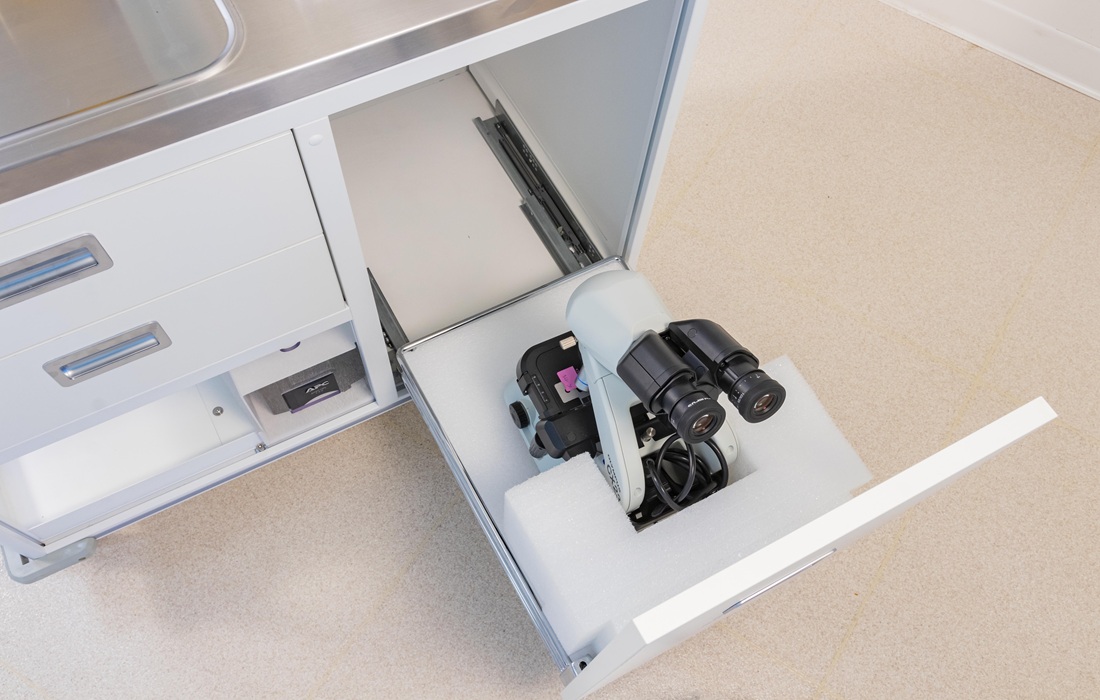 穿刺吸引細胞診・迅速細胞診向け<br />RoseSTATION<br />ローズステーション